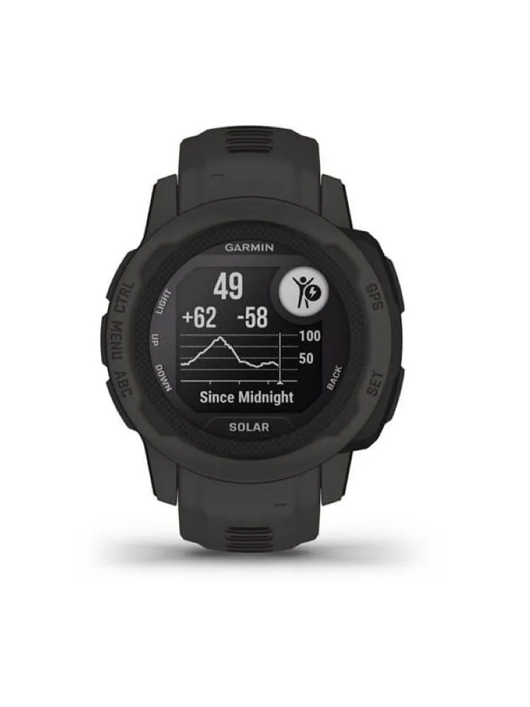 Спортивные часы Garmin Instinct 2s Solar (графит)