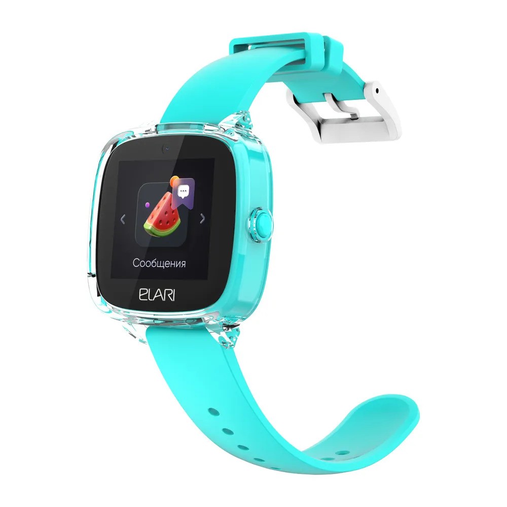 Детские умные часы Elari KidPhone Fresh 4G (зеленый)