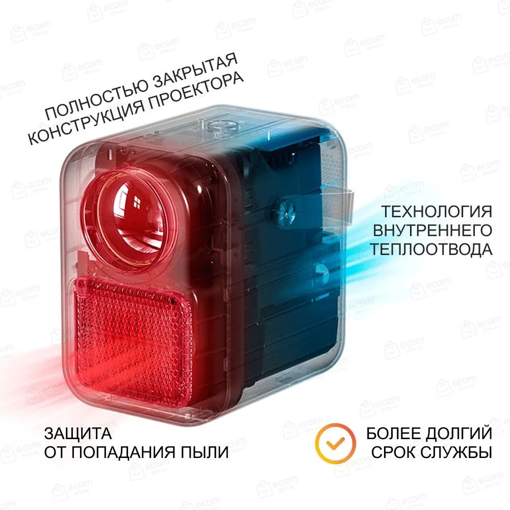 Портативный проектор Wanbo Projector T6R Max (черный)