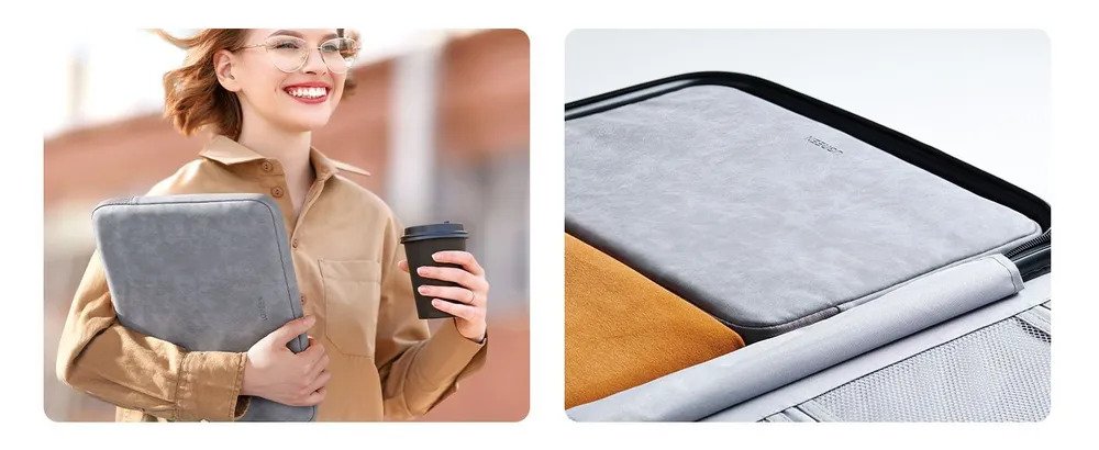 Чехол для ноутбука UGREEN LP187 (серый)