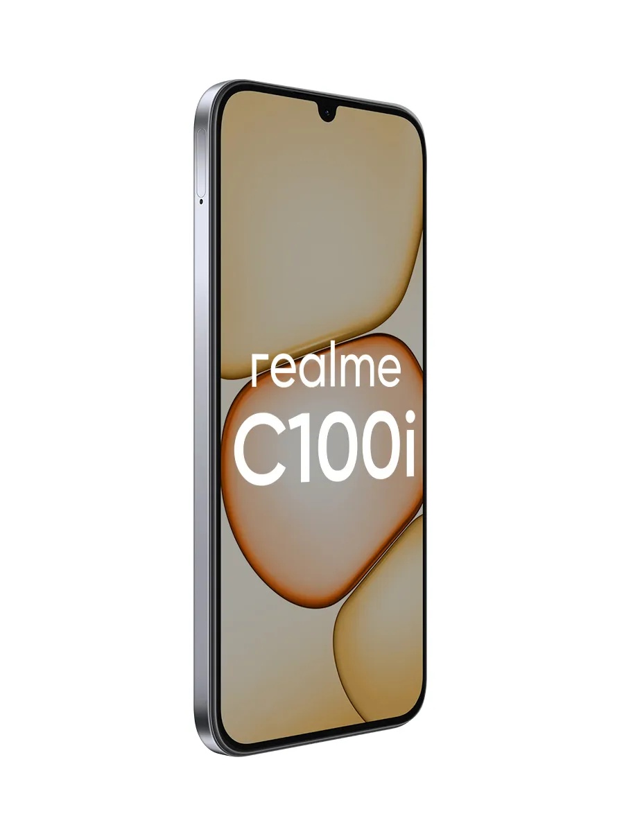 Смартфон Realme C100i 4/128 (серебристый)