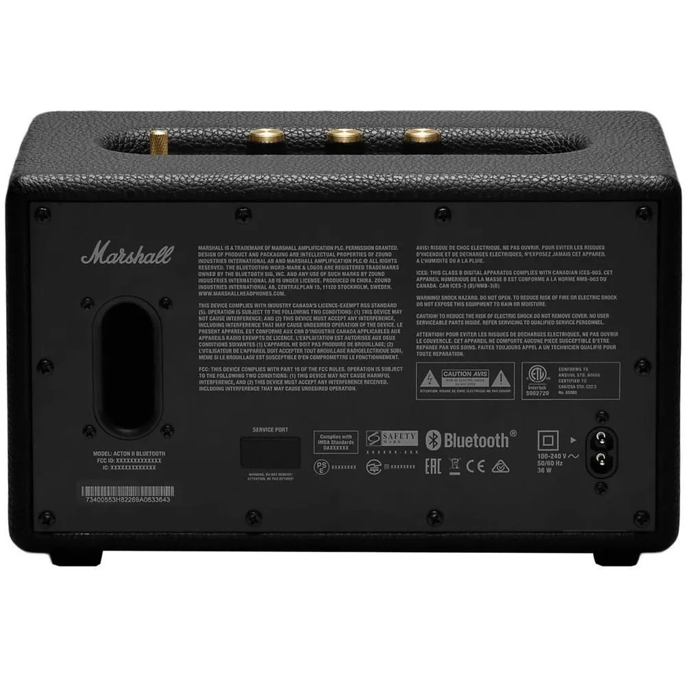 Беспроводная акустика Marshall Acton II (черный)