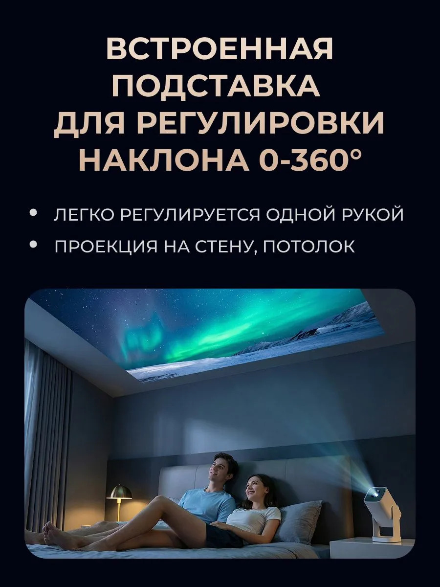 Проектор Wanbo Projector Cube 1 (белый)