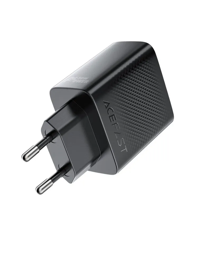 Зарядное устройство ACEFAST A110 PD 30W Gan Charger USB-C+USB-C (черный)