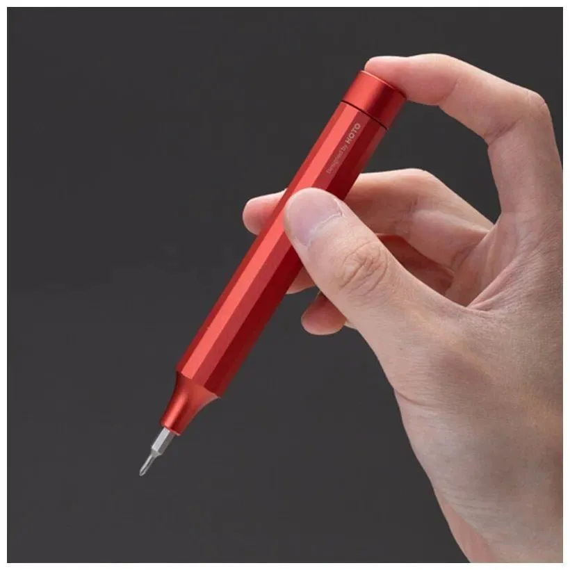 Отвёртка с набором бит HOTO 24-in-1 Precision Screwdriver (красный)