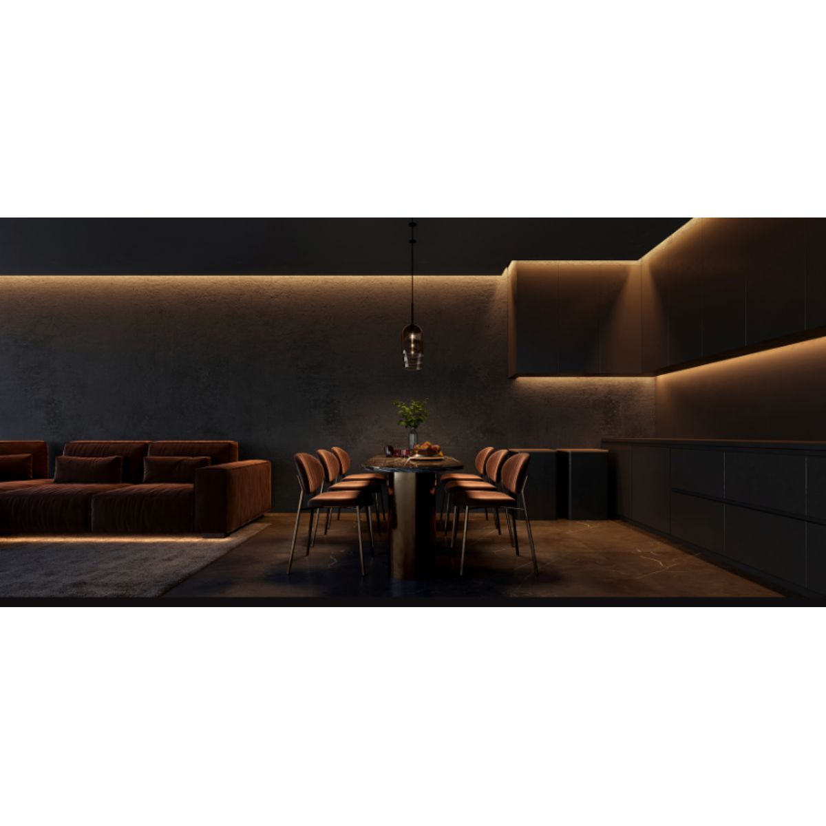 Светодиодная лента Yeelight Pro High Voltage (75В, 4Вт, 2700-6500К, 16мм, 50м)