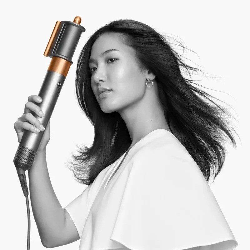 Стайлер Dyson Airwrap Complete Long Diffuse HS05 (с диффузором и гребнем, никель/медный)