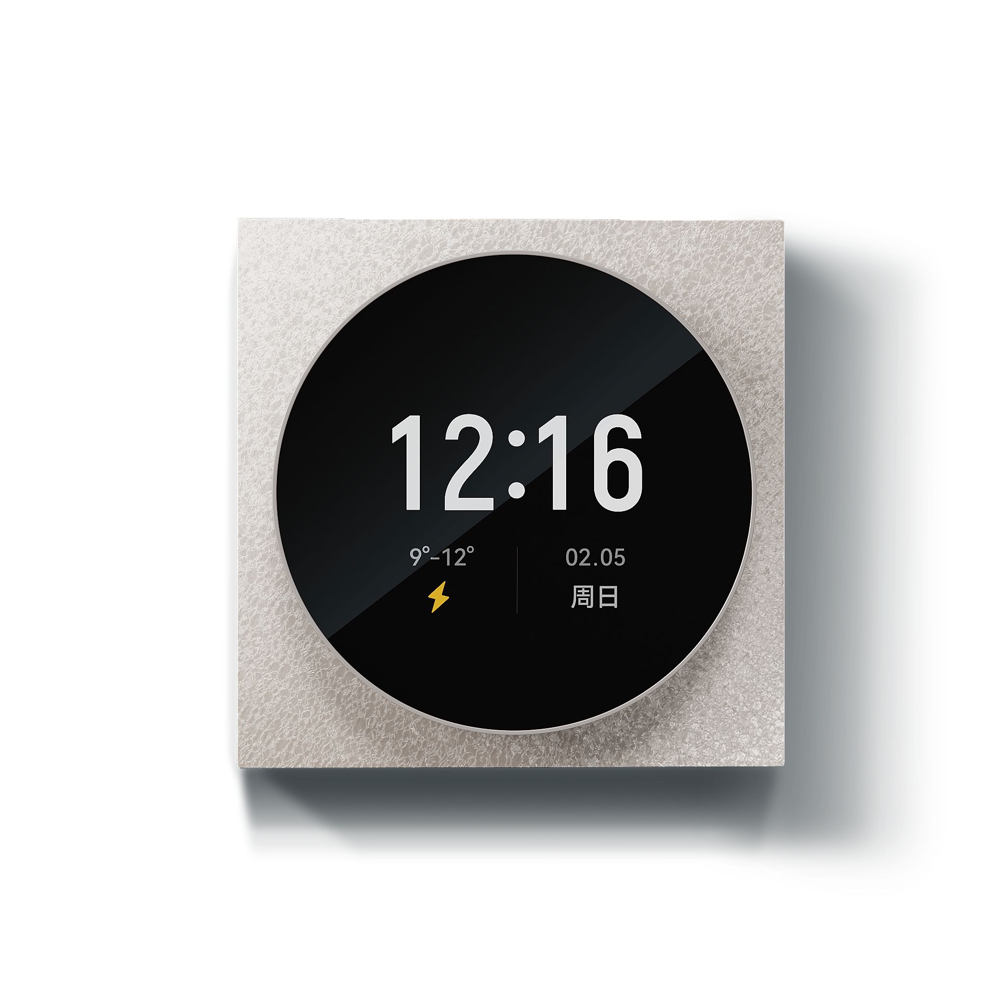 Сценарная панель с поворотным экраном Yeelight Pro S (проводная, Crystal glass, белый)