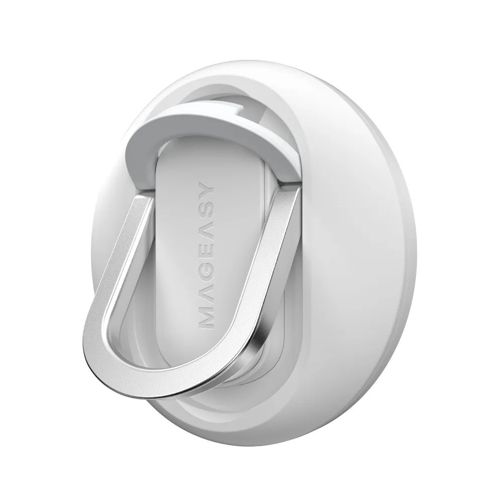 Магнитный держатель SwitchEasy MagLink iPhone Mount with MagSafe (для Apple MacBook/iPhone, белый)