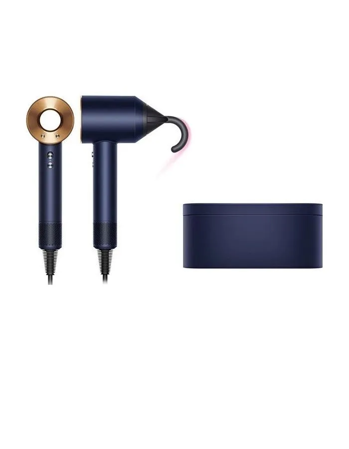 Фен Dyson Supersonic HD08 (с кейсом, синий/медный)