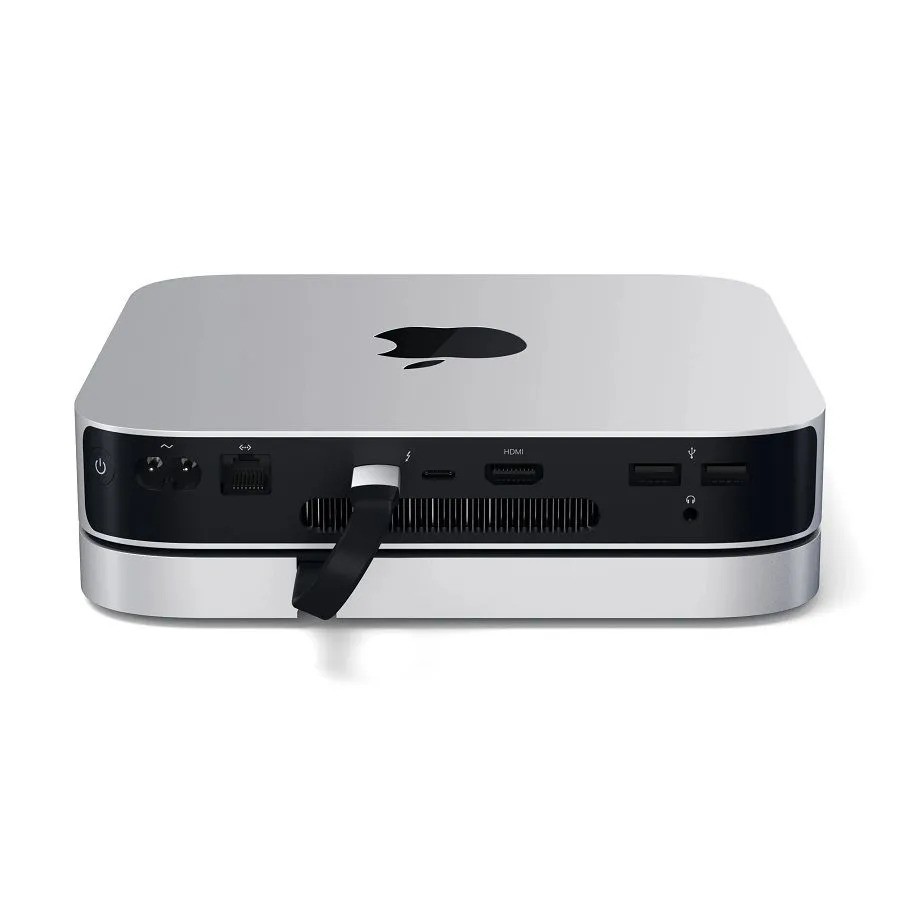 Док-станция Satechi Mac Mini Stand & Hub (серебристый)