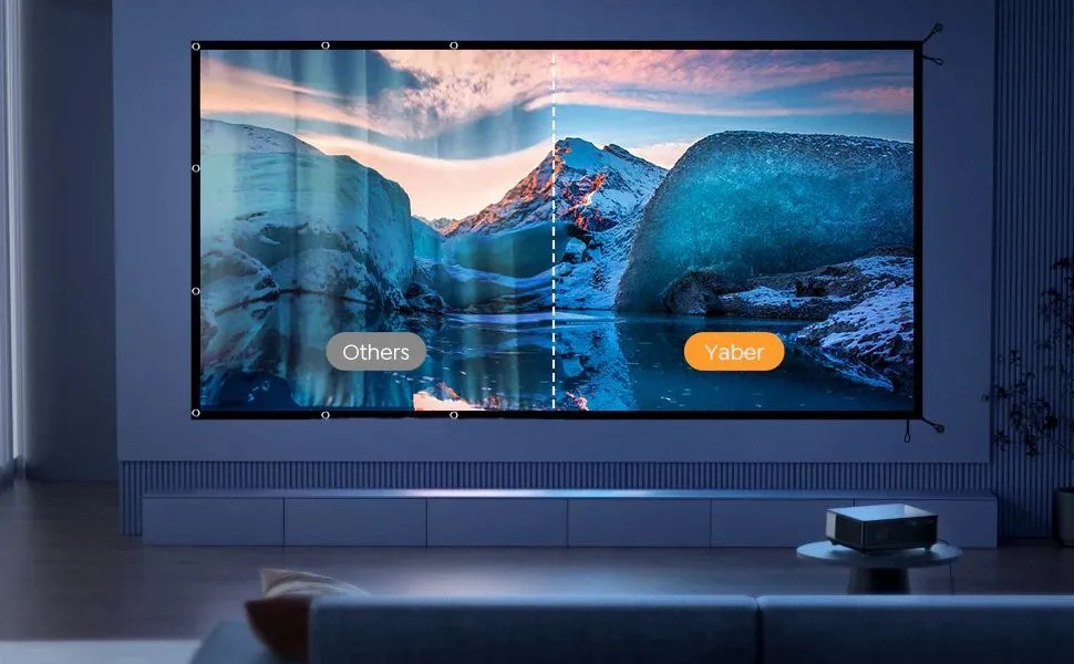 Складной экран для проекторов Yaber Projector Screen YS-100F (100'', белый)