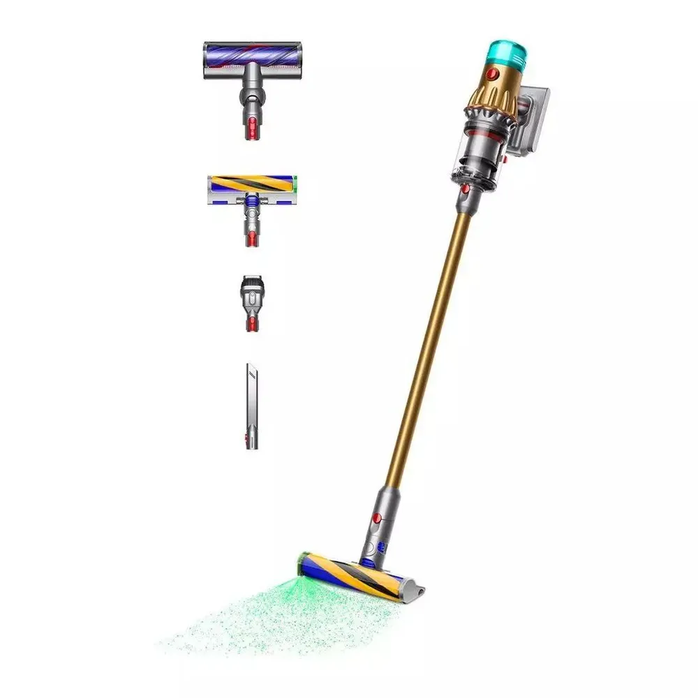 Беспроводной пылесос Dyson V12 Detect Slim Absolute SV46 (золотой)
