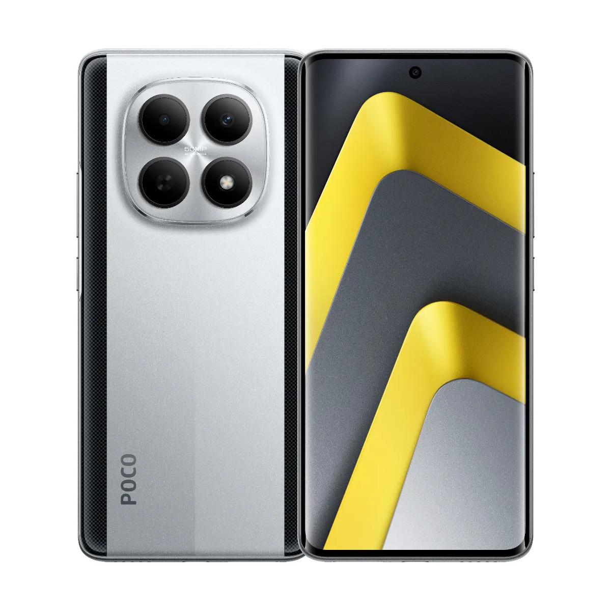 Смартфон POCO M8 5G 8/512 (серебристый)