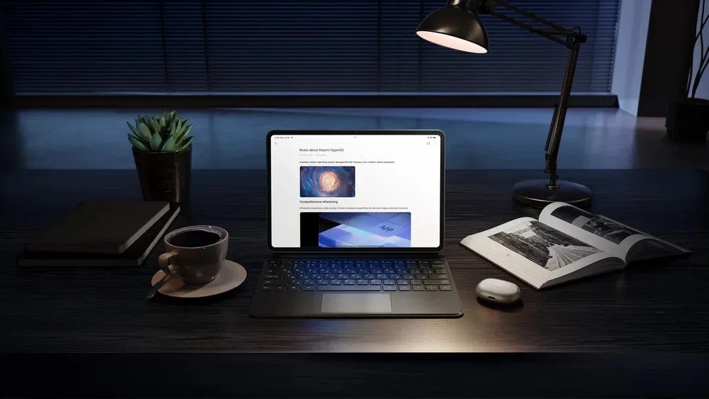 Чехол-клавиатура Xiaomi Pad 6S Pro Touchpad Keyboard