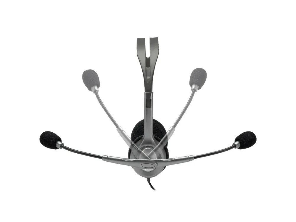 Проводная гарнитура Logitech H110 (серый)