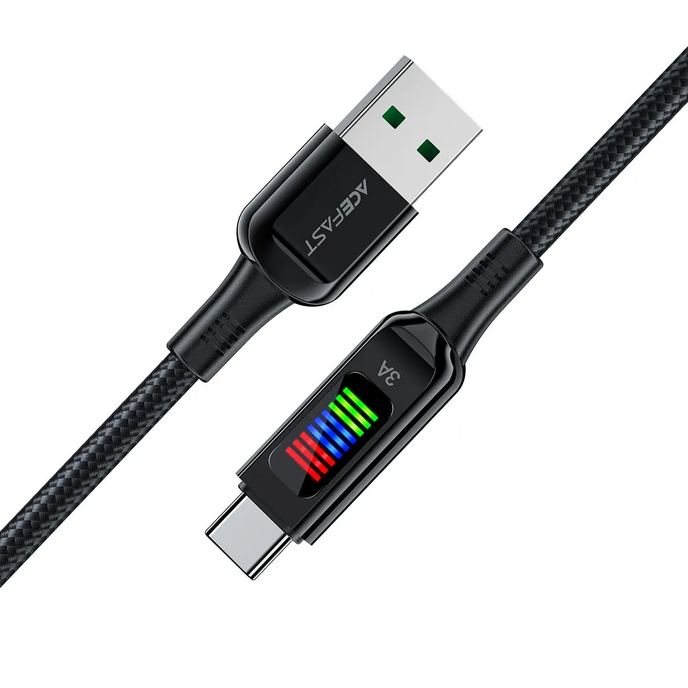Кабель ACEFAST C7-04 USB-A to USB-C (черный)