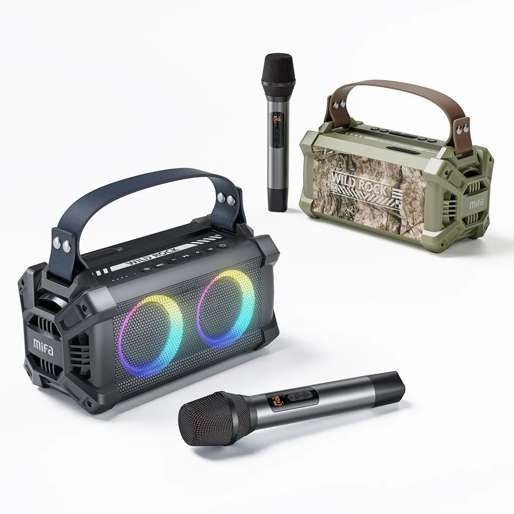 Беспроводная колонка-караоке MIFA WildRock (черный)