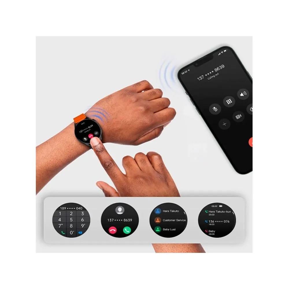 Умные часы Kieslect Calling Watch Kr Pro (черный)