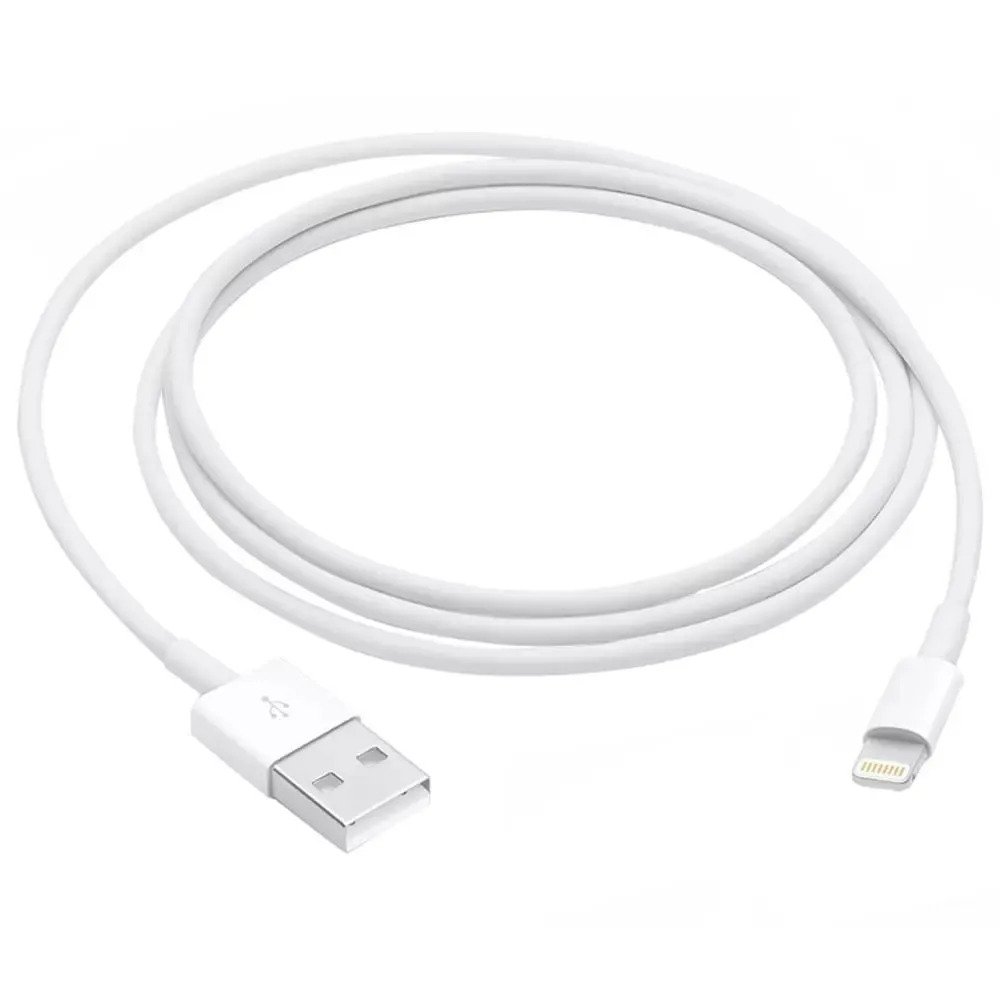 Кабель Apple Lightning to USB (1м, белый)