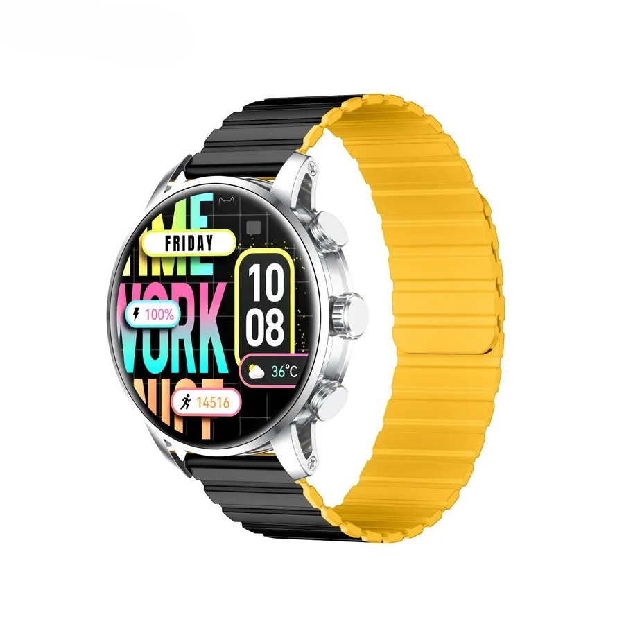 Умные часы Kieslect Calling Watch Kr2 (нержавеющая сталь)