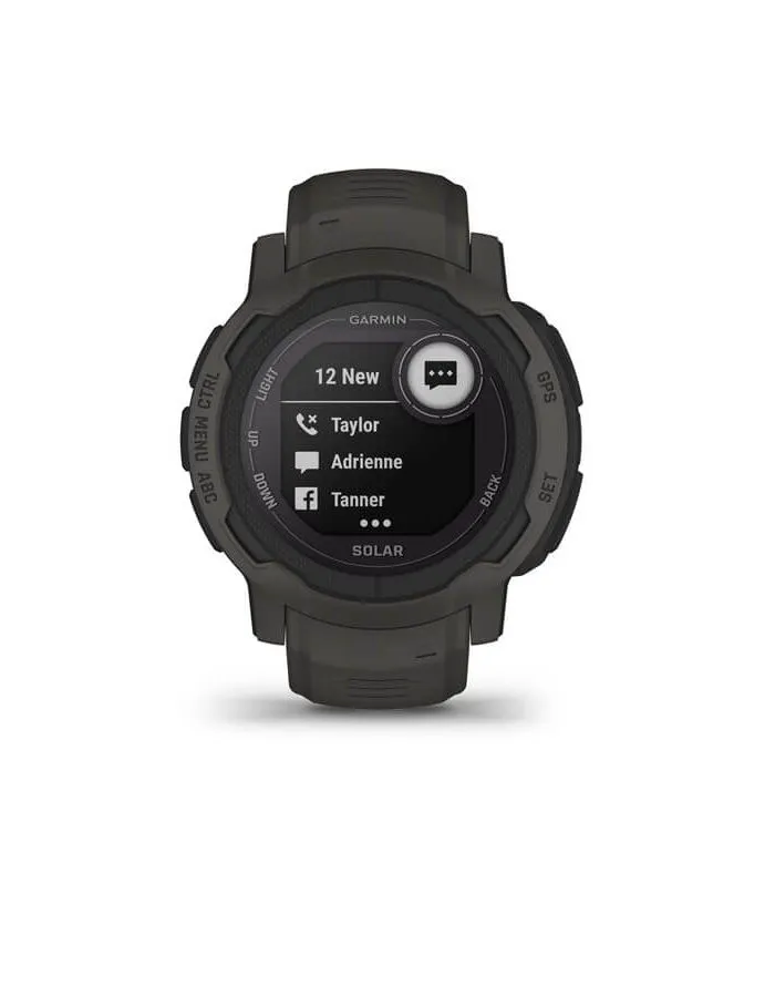 Умные часы Garmin Instinct 2 Solar (графит)
