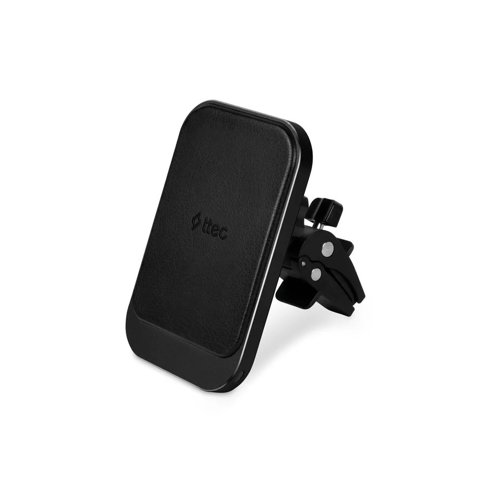 Держатель для телефона TTEC AirCharger Drive M MagSafe Compatible Wireless Charger and In-Car Holder with Magnets (с функцией беспроводной зарядки, черный)