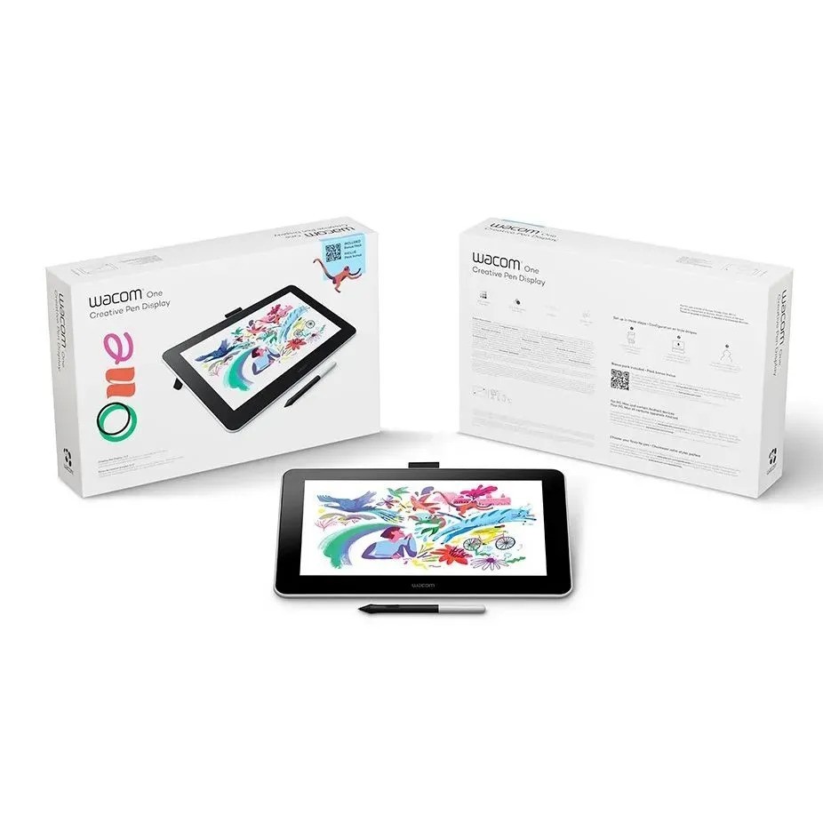 Графический дисплей Wacom One 13 (формат A4, черный)
