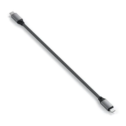 Кабель Satechi USB-C to Lightning MFI Cable (серый космос)