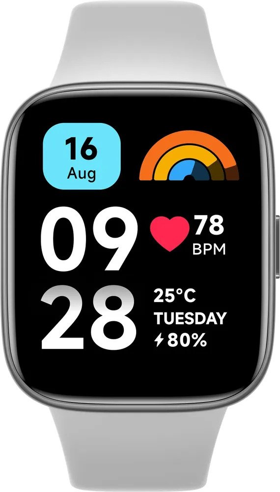 Умные часы Xiaomi Redmi Watch 3 Active (серый)