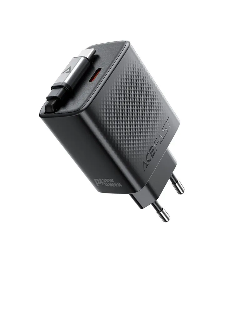 Зарядное устройство ACEFAST A110 PD 30W Gan Charger USB-C+USB-C (черный)