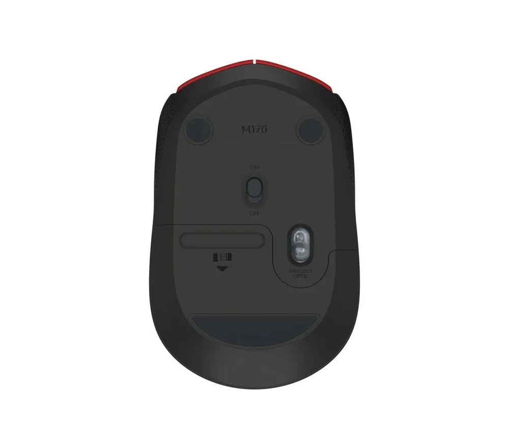 Мышь беспроводная Logitech M171 (красный)