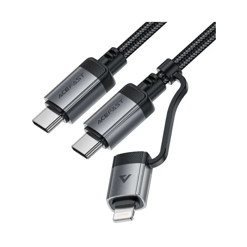 Кабель ACEFAST C20-01 USB-C To USB-C (черный)