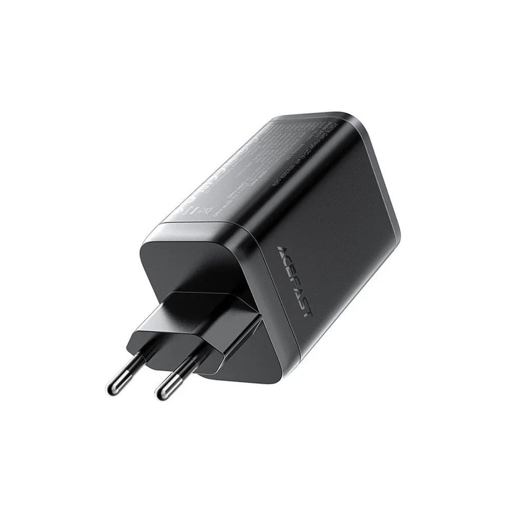 Зарядное устройство ACEFAST A111 PD67W Gan Charger 2xUSB-C+USB-A (черный)
