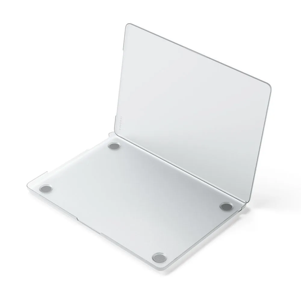Чехол-накладка Satechi Eco-Hardshell Case For Macbook Air M2 (прозрачный)