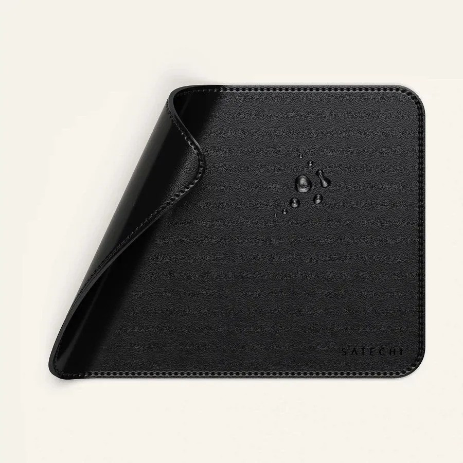 Коврик для мыши Satechi Vegan-Leather Premium Desk Mat (черный)