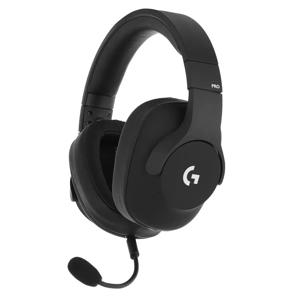 Игровая проводная гарнитура Logitech PRO Gaming Headset (черный)