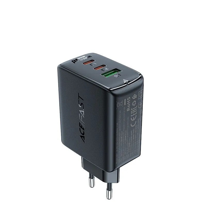 Сетевое зарядное устройство ACEFAST A41 (черный)
