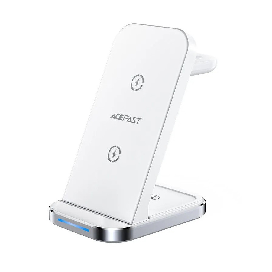 Беспроводное зарядное устройство ACEFAST E15 (3-в-1, белый)