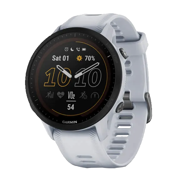 Спортивные часы Garmin Forerunner 955 Solar (белый)
