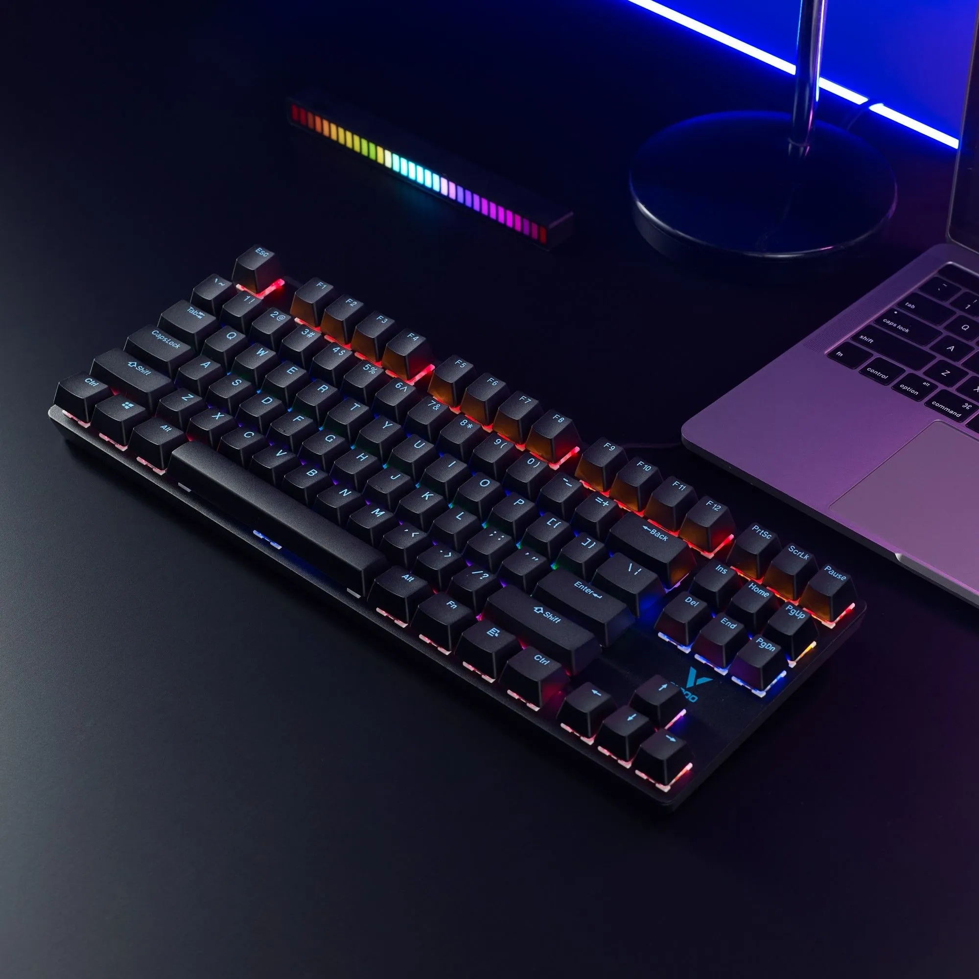 Игровая механическая клавиатура Rapoo V500 Pro 87 (проводная, черный)