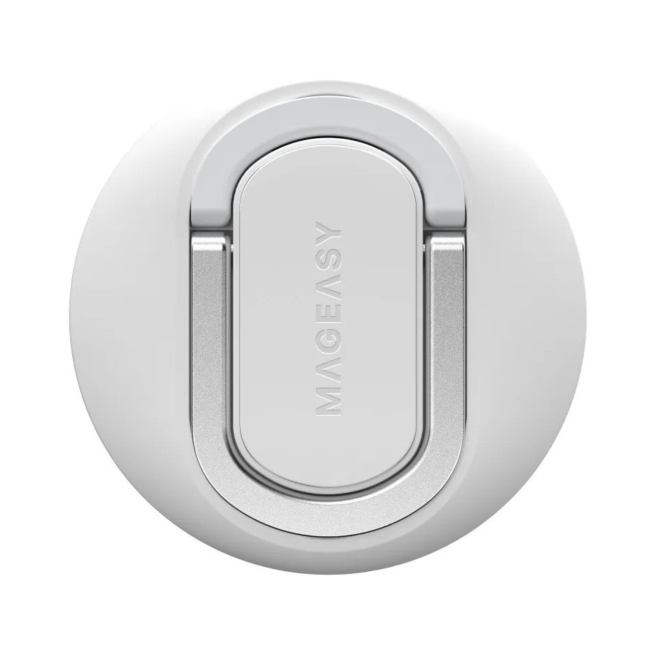 Магнитный держатель SwitchEasy MagLink iPhone Mount with MagSafe (для Apple MacBook/iPhone, белый)