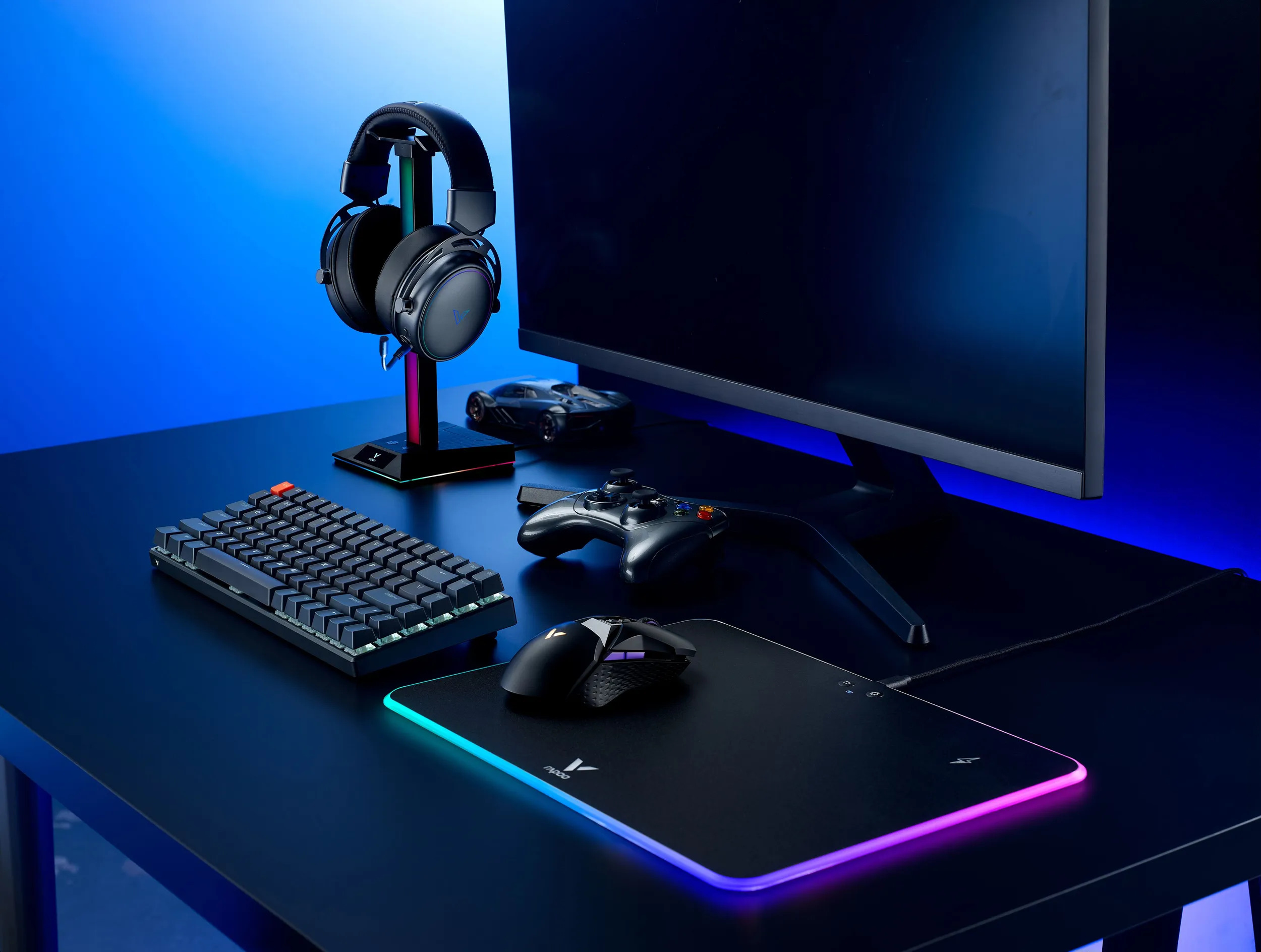 Проводная/беспроводная мышь Rapoo VT950Pro (черный)