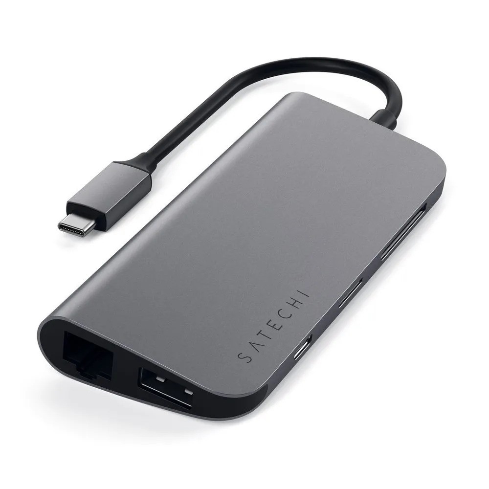 USB-адаптер Satechi Aluminum Type-C Multimedia Adapter (серый)