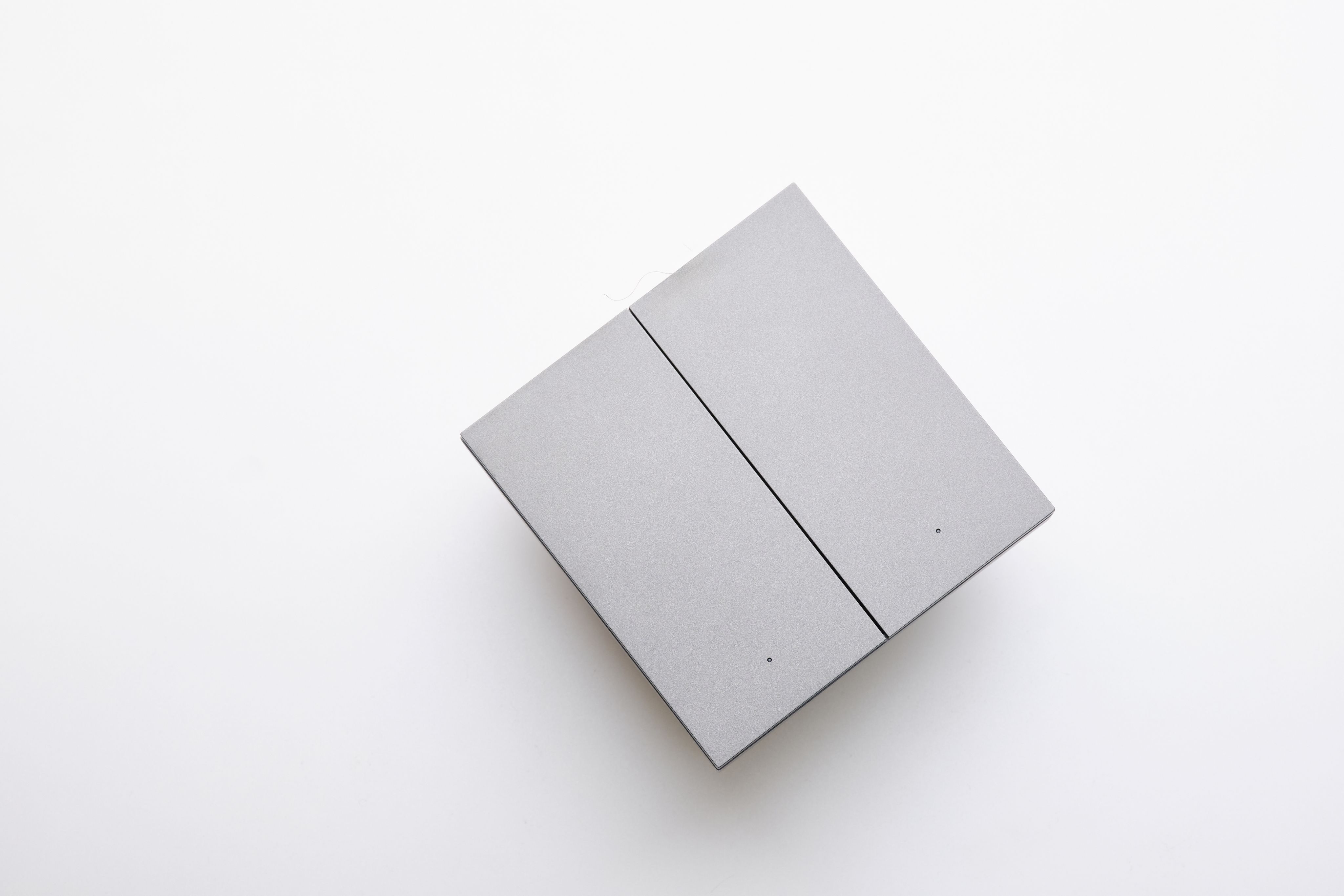 Выключатель Yeelight Pro E20 (проводной, 2 клавиши, серый)