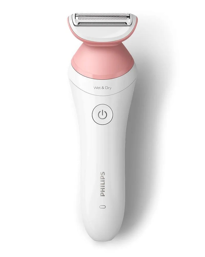 Электробритва Philips Lady Series 6000 BRL146/00 (белый/розовый)