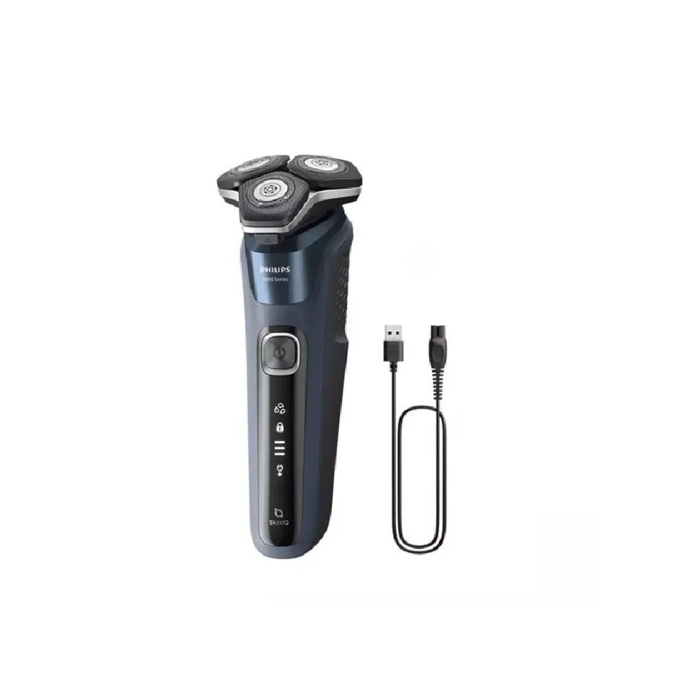 Умная электробритва Philips S5885/10 (черный/синий)
