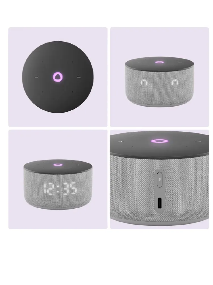 Умная колонка Яндекс Станция Мини 3 (серый)