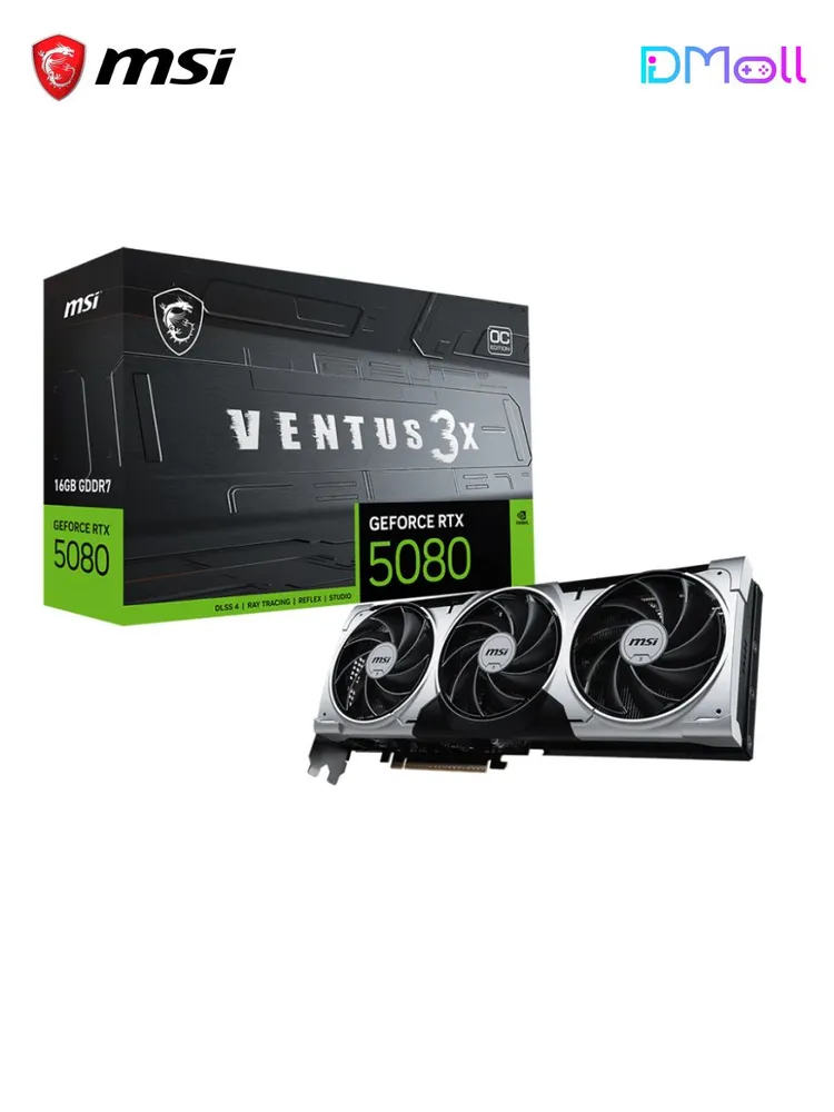 MSI Видеокарта GeForce RTX 5080 VENTUS 3X OC PLUS (16 ГБ)