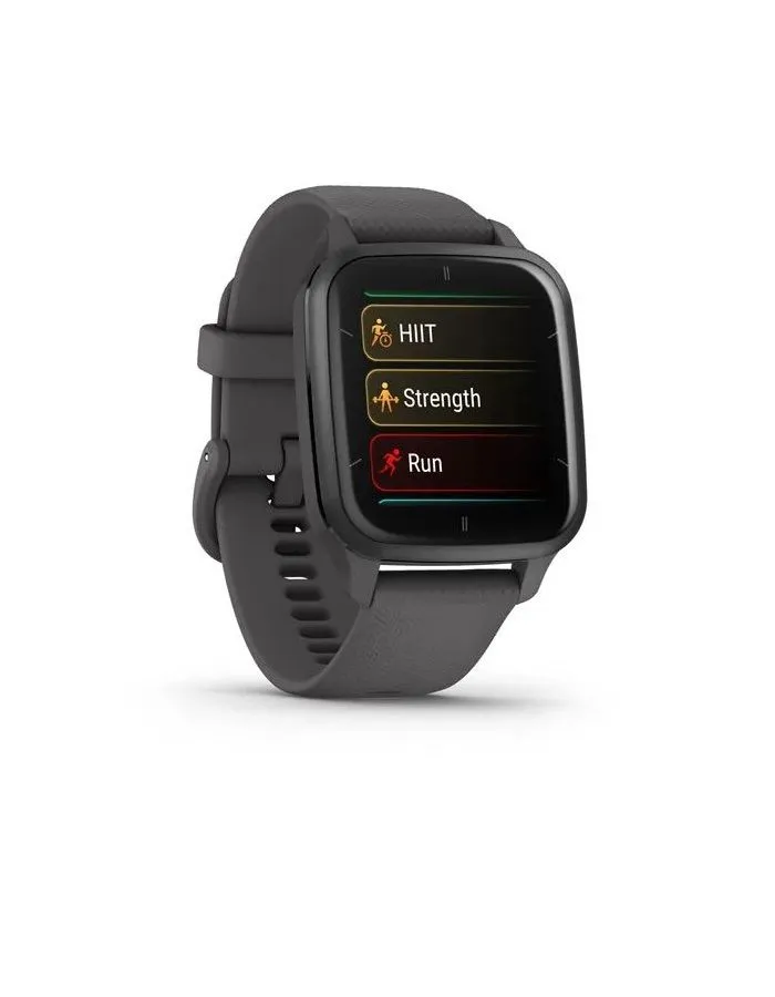 Умные часы Garmin Venu Sq 2 Slate Aluminum Bezel with Shadow Gray Case (серый)